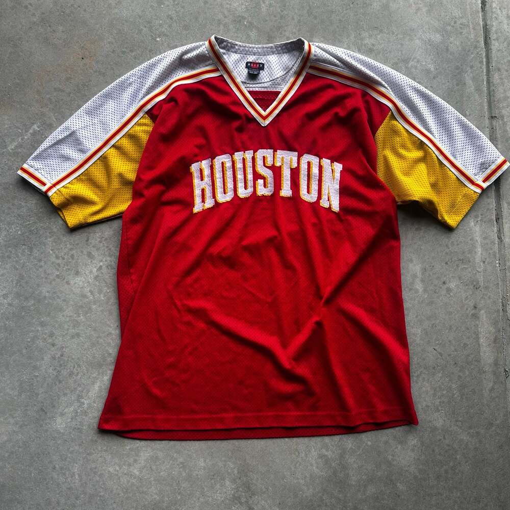 Vintage Rooky Houston Rockets Basketball Jersey - XL
